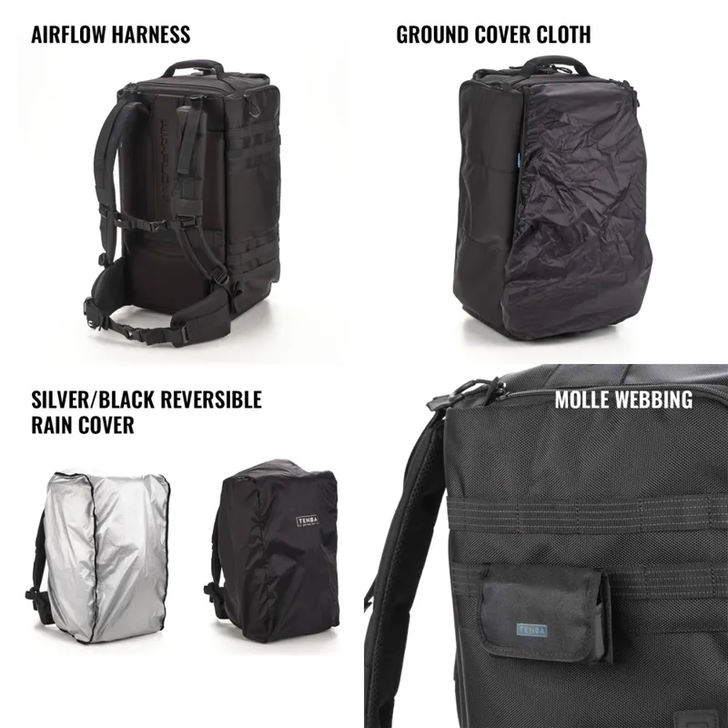 Ex-Display Tenba Cineluxe v2 Backpack 24 in Black-5