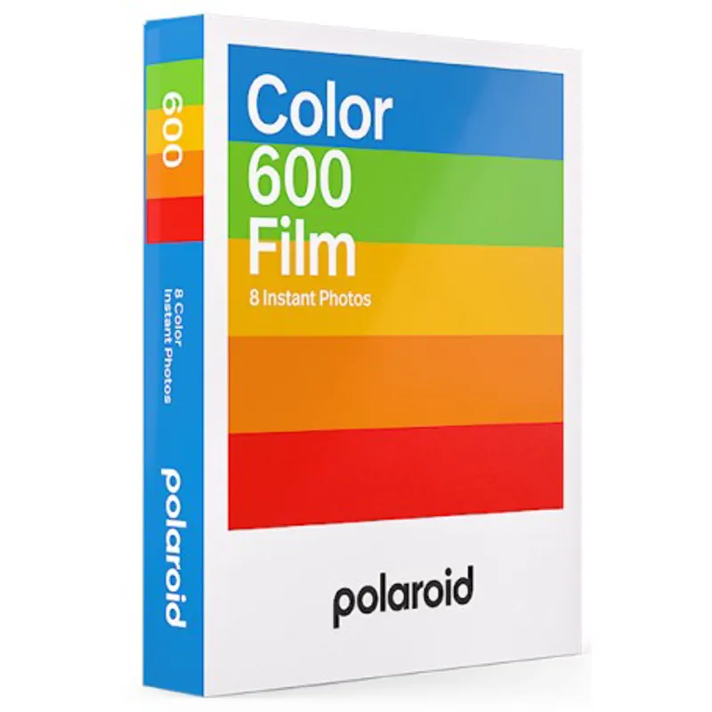 Polaroid Colour Film for Polaroid 600 Type Cameras 8 Exposures