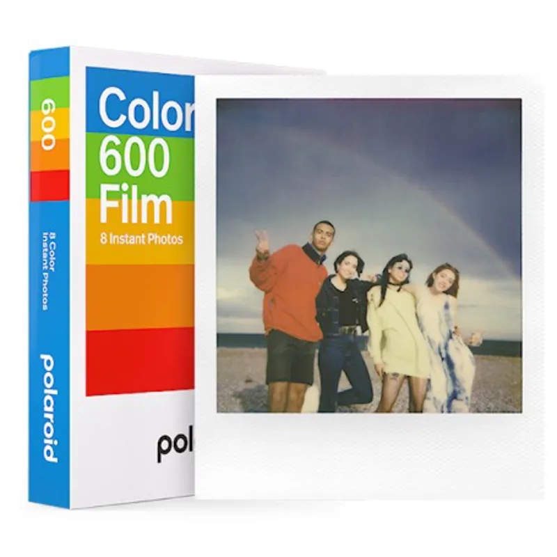 Polaroid Colour Film for Polaroid 600 Type Cameras 8 Exposures-3