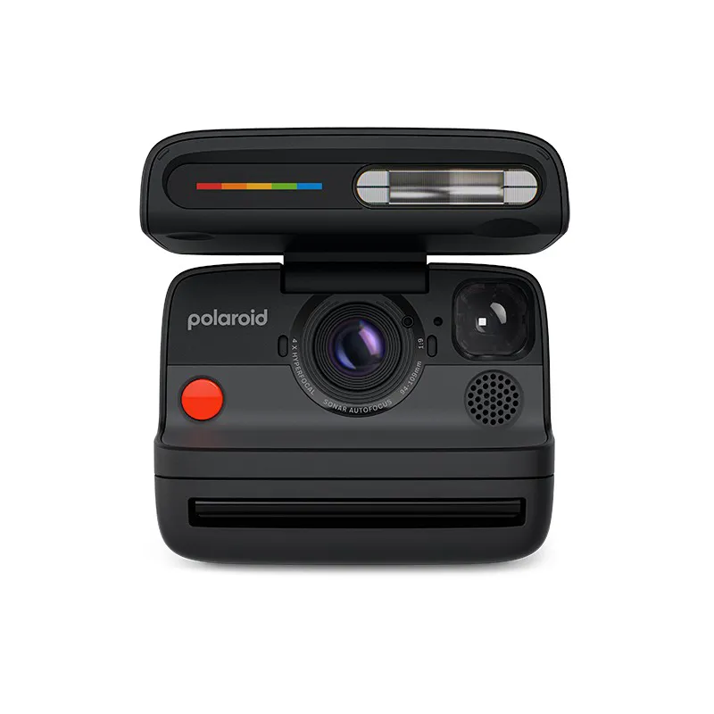 Polaroid Flip Instant Film Camera in Black with Colour Film-1