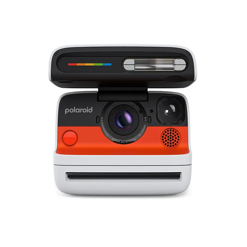 Polaroid Flip Instant Film Camera in White with Colour Film-1