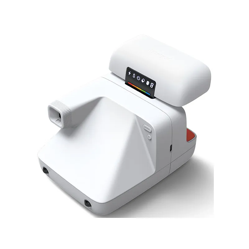 Polaroid Flip Instant Film Camera in White with Colour Film-2