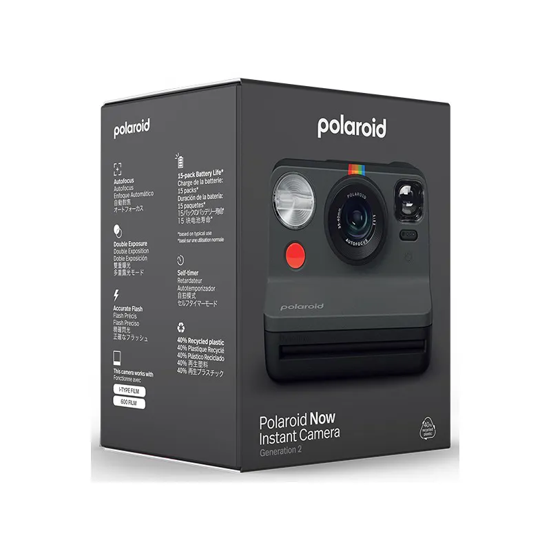 Polaroid Now Gen II Black-2