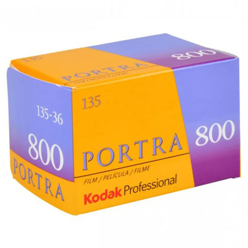 Kodak Professional PORTRA 800 - 35mm 36 Exposure Colour Negative Film