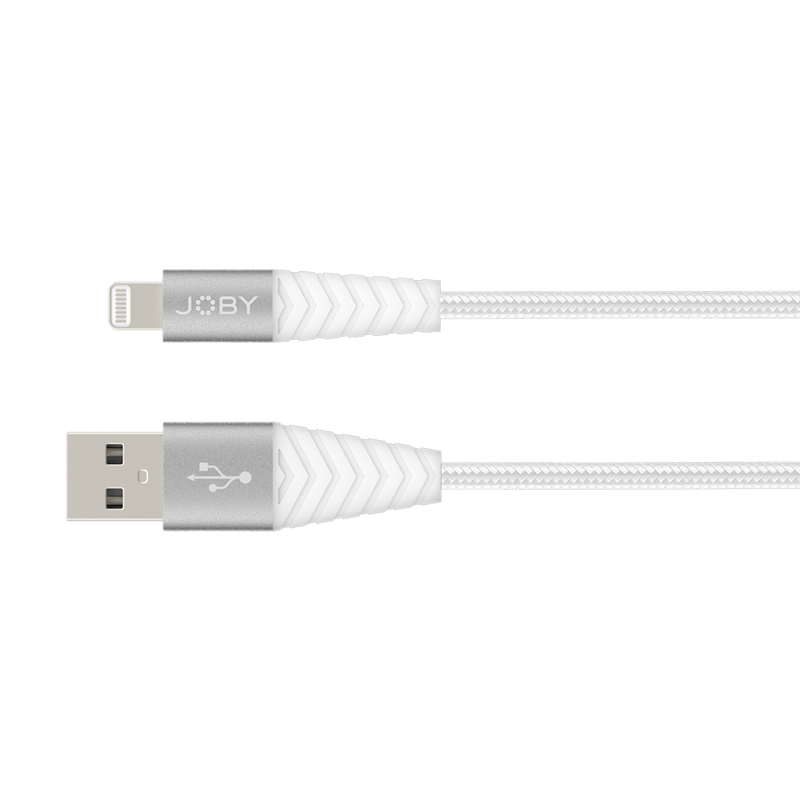 Joby Charge and Sync Lightning Cable 1.2m White-2
