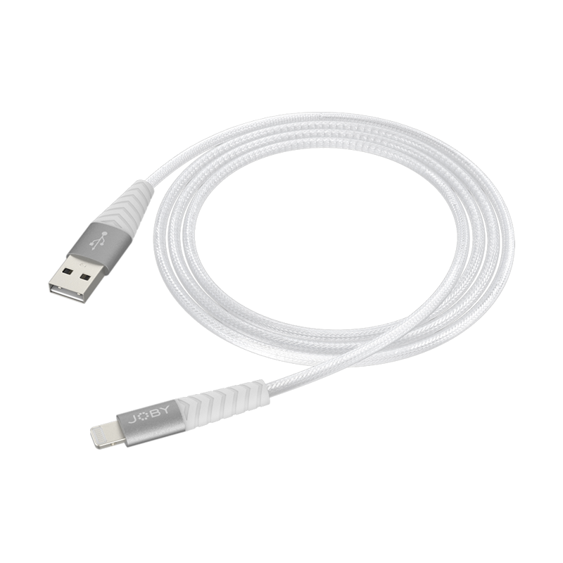 Joby Charge and Sync Lightning Cable 1.2m White-1
