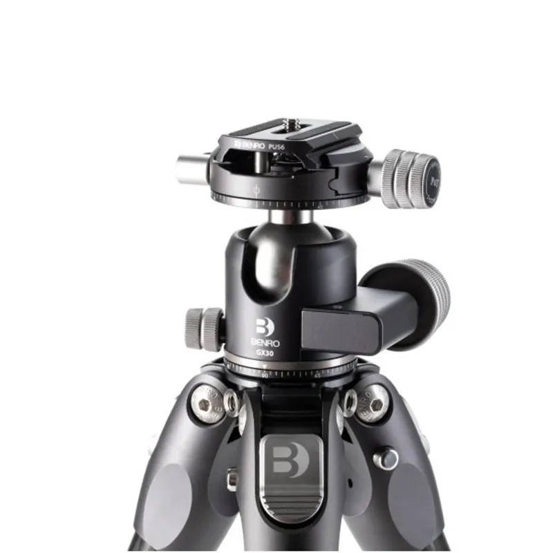 Ex-Display Unboxed Benro Tortoise 24C Carbon Fibre Tripod + GX30 Ball Head-2