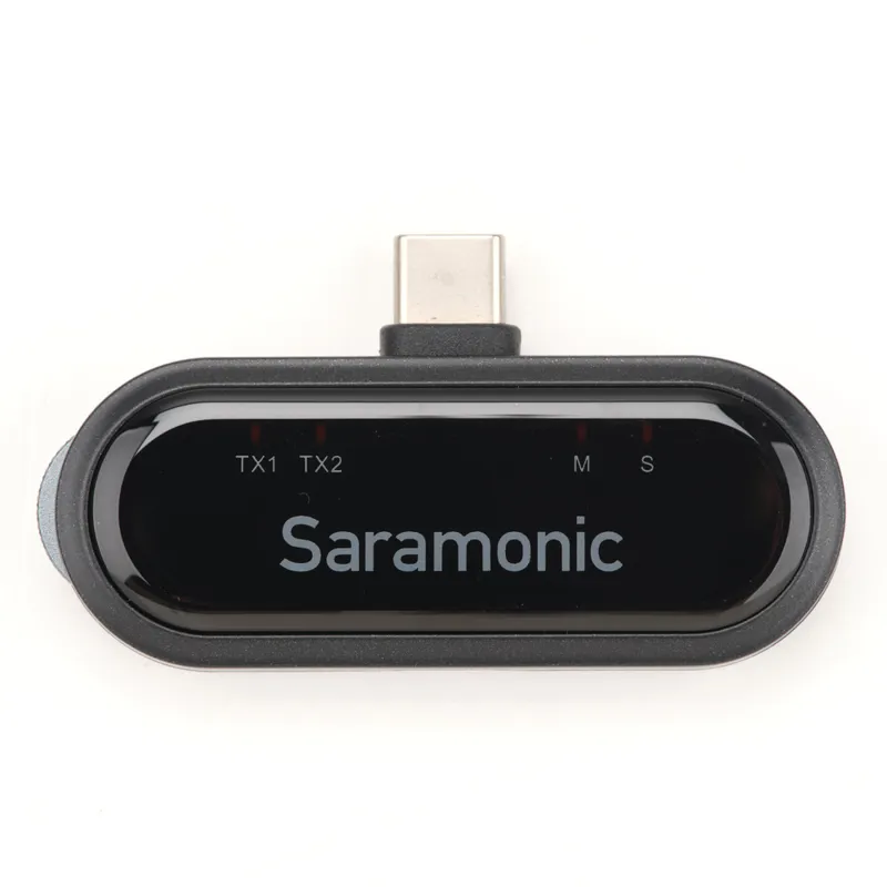 Saramonic Blink Me U2 Wireless Mic with USB-C and Lightning Connectors-5