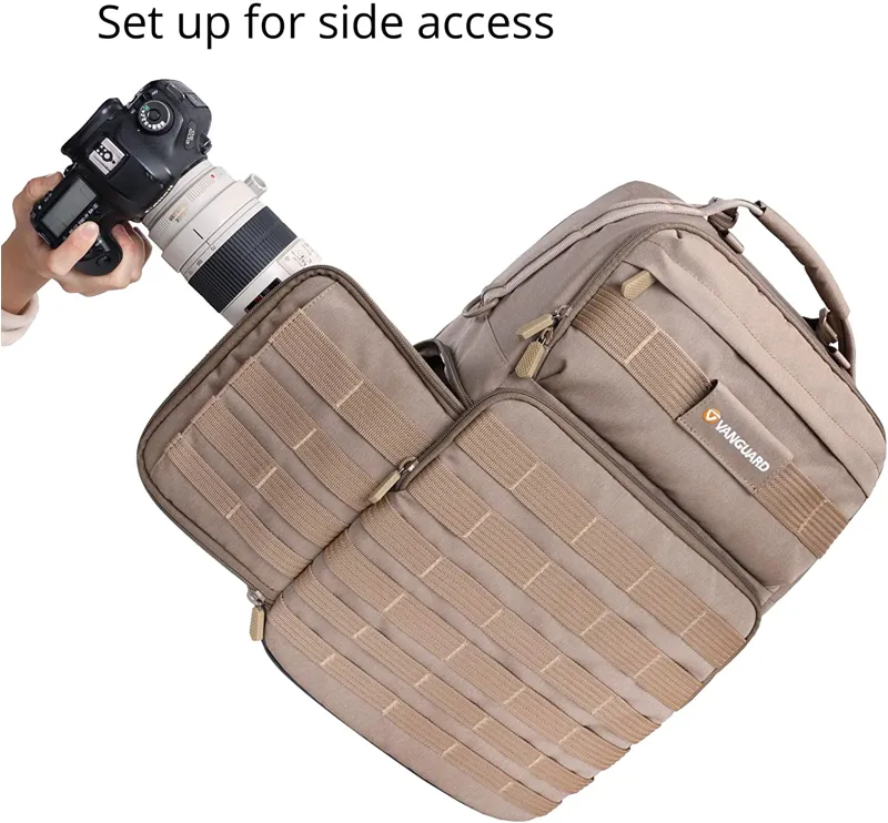 Vanguard VEO Range T45M Tactical Backpack in Stone -2