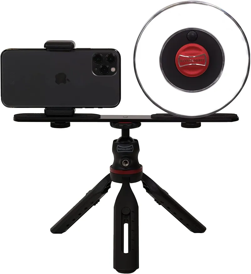 Rotolight Video Vlogging RL48 LED Ring Light Kit for Content Creators