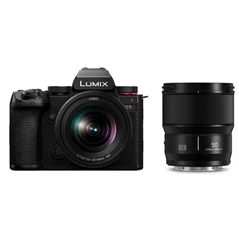 Panasonic LUMIX S5 II with 20-60mm and 50mm Lenses 