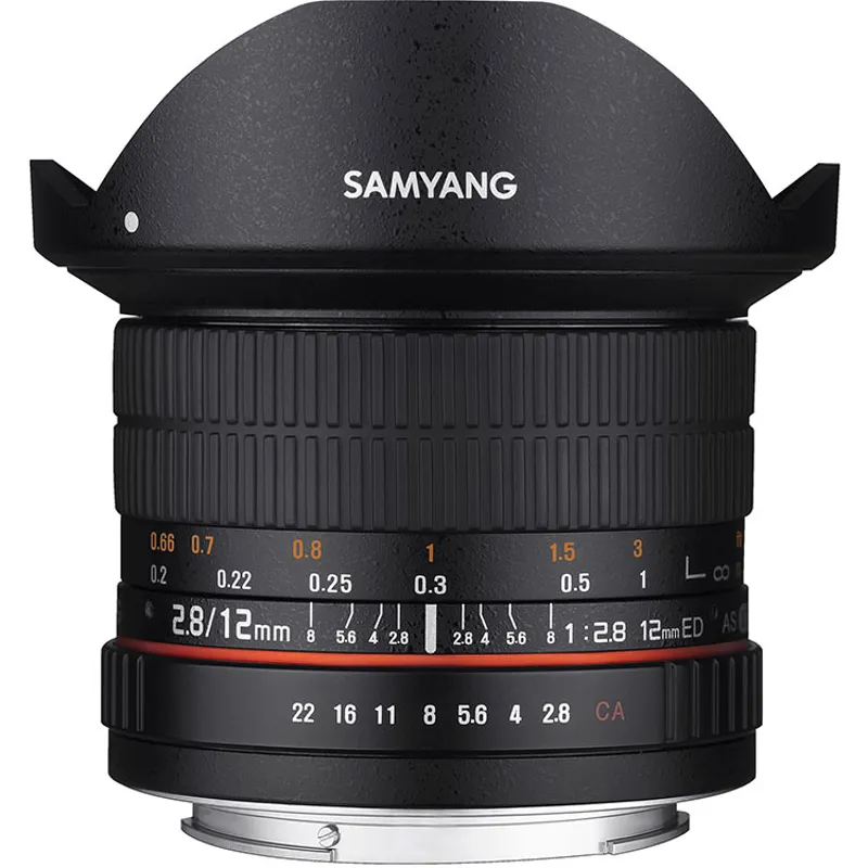 Samyang 12mm F2.8 ED AS NCS Fisheye Lens in MFT Fit-1