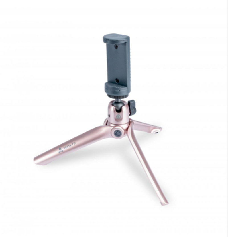 Vanguard Vesta TT1 Tabletop Tripod In Rose Gold -1