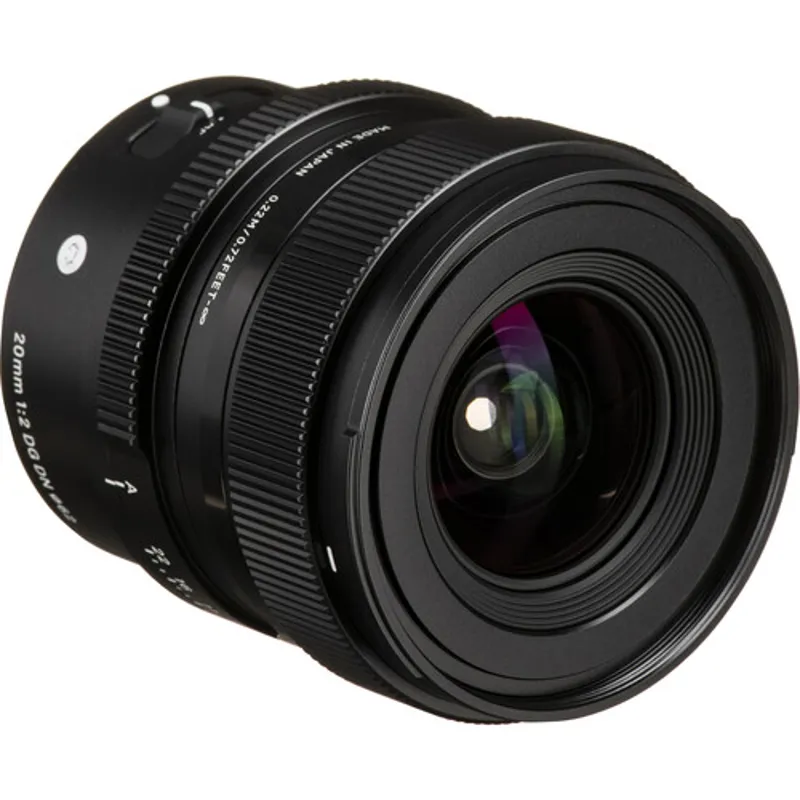 Sigma 20mm f2 DG DN Contemporary Lens for Sony FE-4