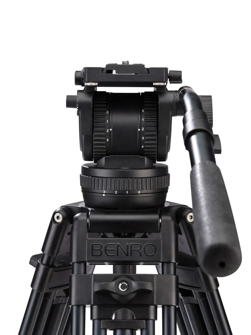Ex-Display Benro Twin Dual Stage Leg Kit with 100mm bowl and BV10 head-6