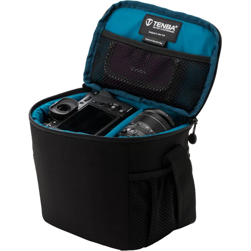 Tenba Skyline 8 Shoulder Bag in Black-1