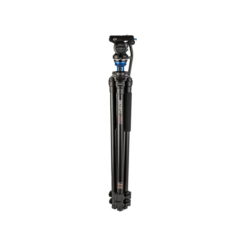 Ex-Display Benro A2573F Alu Video Kit Flip Lock with S4PRO Video Head-5