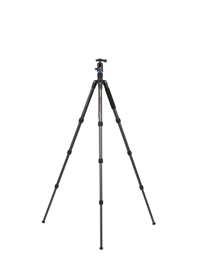Ex-Display Benro FTA28CV1 Travel Angel Carbon Tripod with V1E Ball Head-1