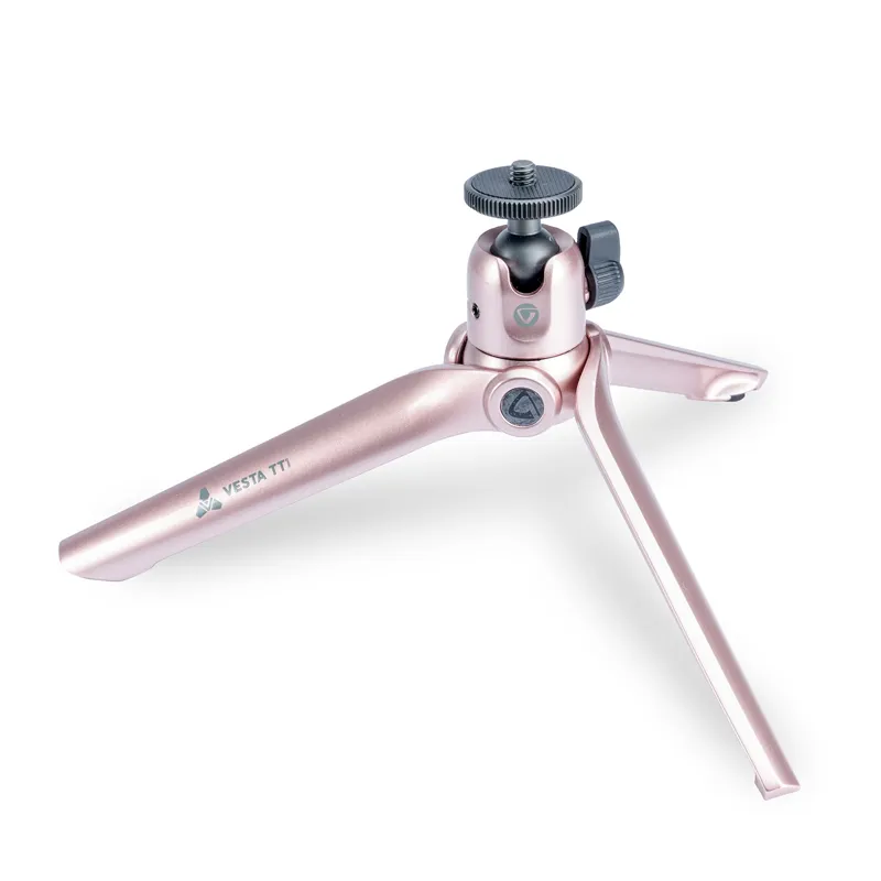 Vanguard Vesta TT1 Tabletop Tripod In Rose Gold 