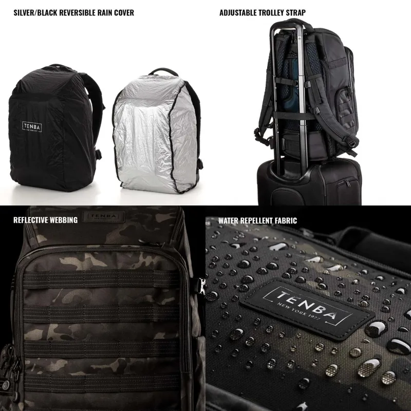Ex-Display Tenba Axis v2 20L Backpack in MultiCam Black-6