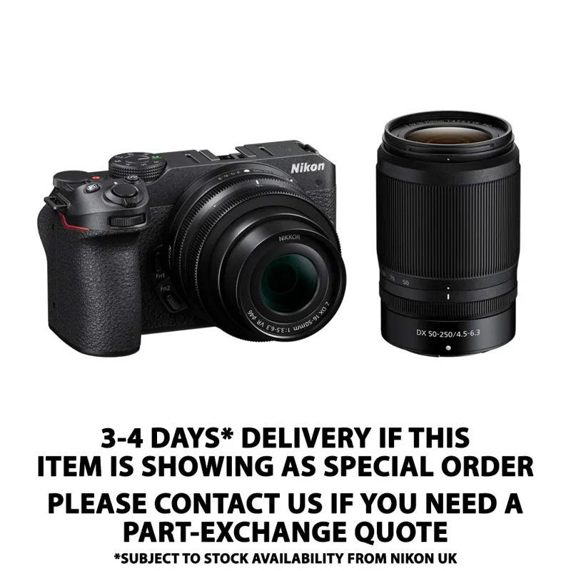 Nikon Z30 Mirrorless Camera with 16-50mm and 50-250mm Lenses 
