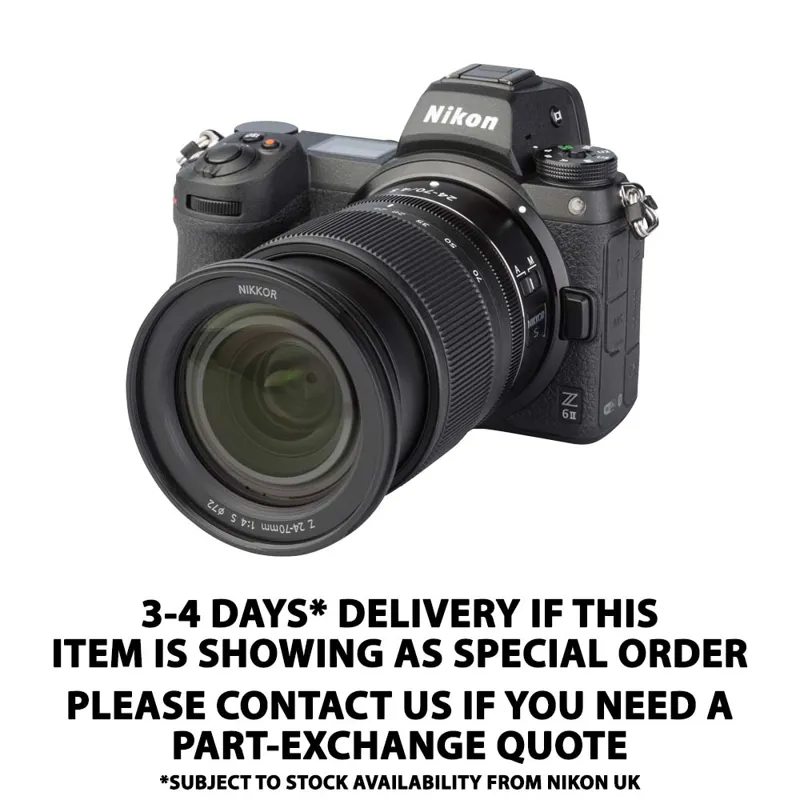 Nikon Z 6II with 24-70mm f/4 S Lens