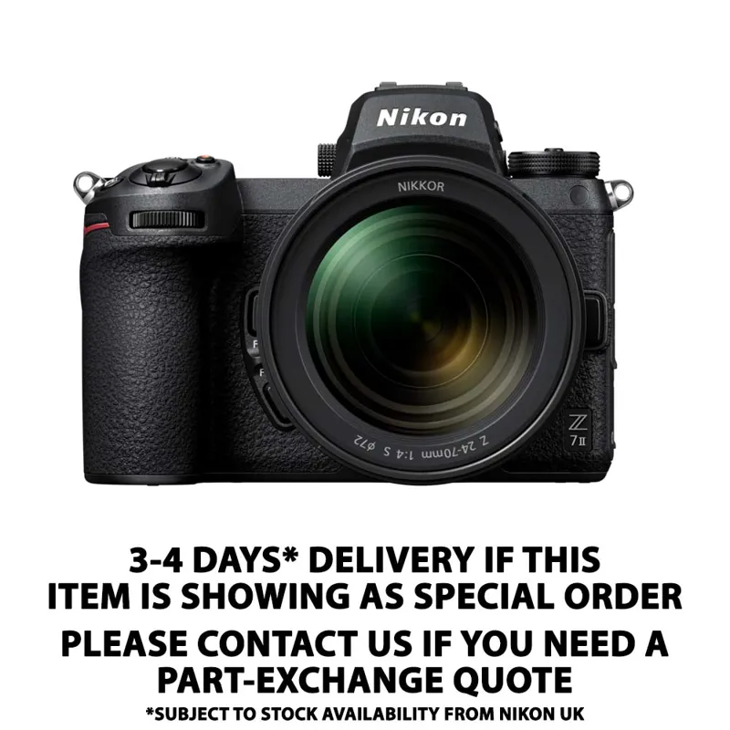 Nikon Z 7II with 24-70mm f/4 S Lens