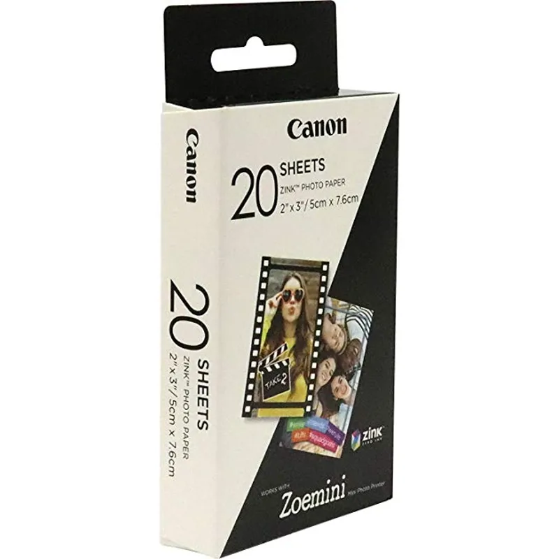 Canon ZoeMini Zink Photo Paper 20 Sheets