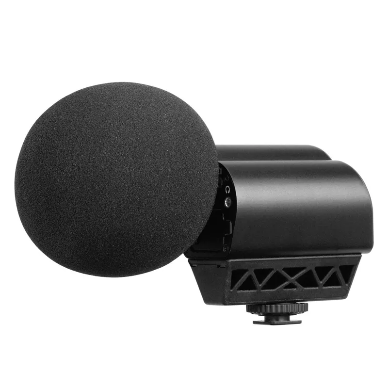 Saramonic Vmic Stereo Mark II Camera-Mount Stereo Condenser Microphone-7