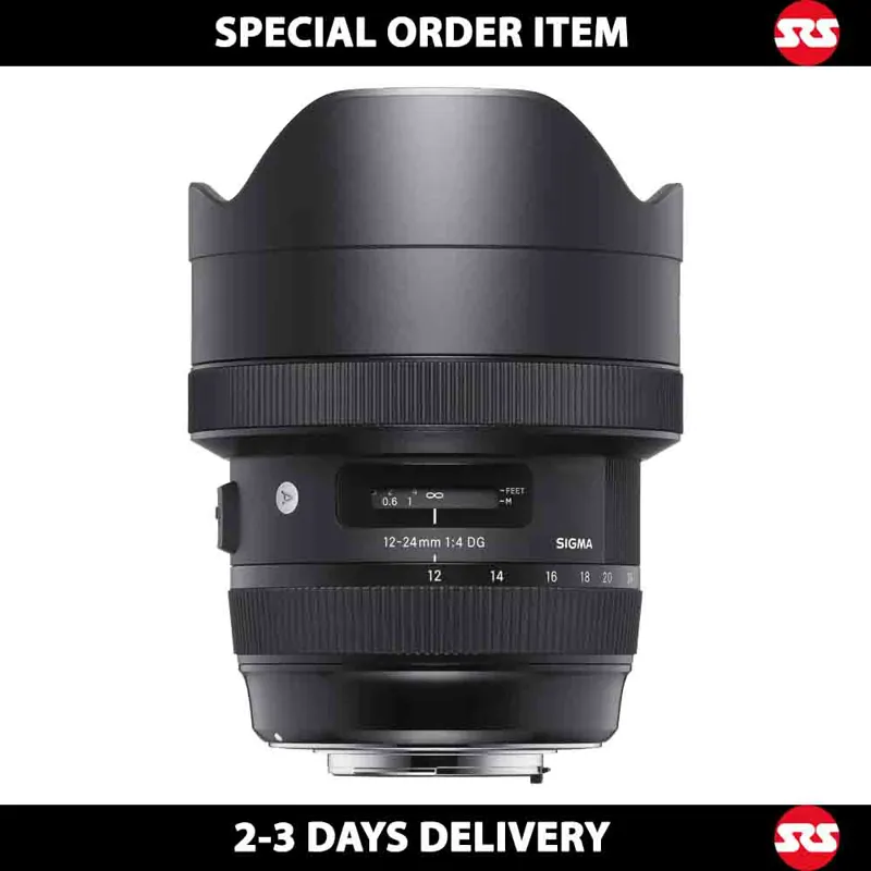 Sigma 12-24mm f4 DG HSM Art Lens for Canon EF