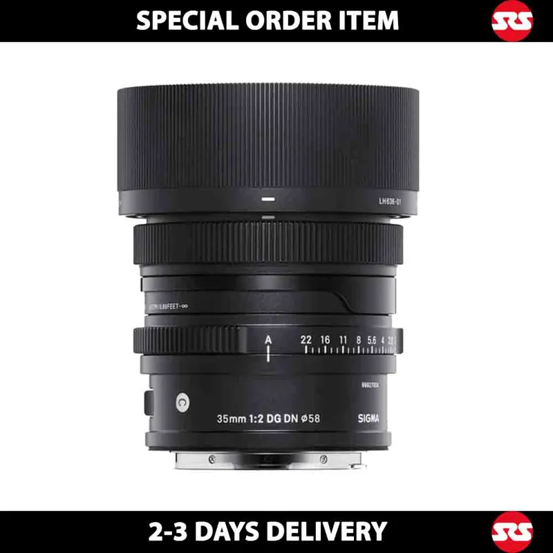 Sigma 35mm f2 DG DN C Lens - Sony E Fit