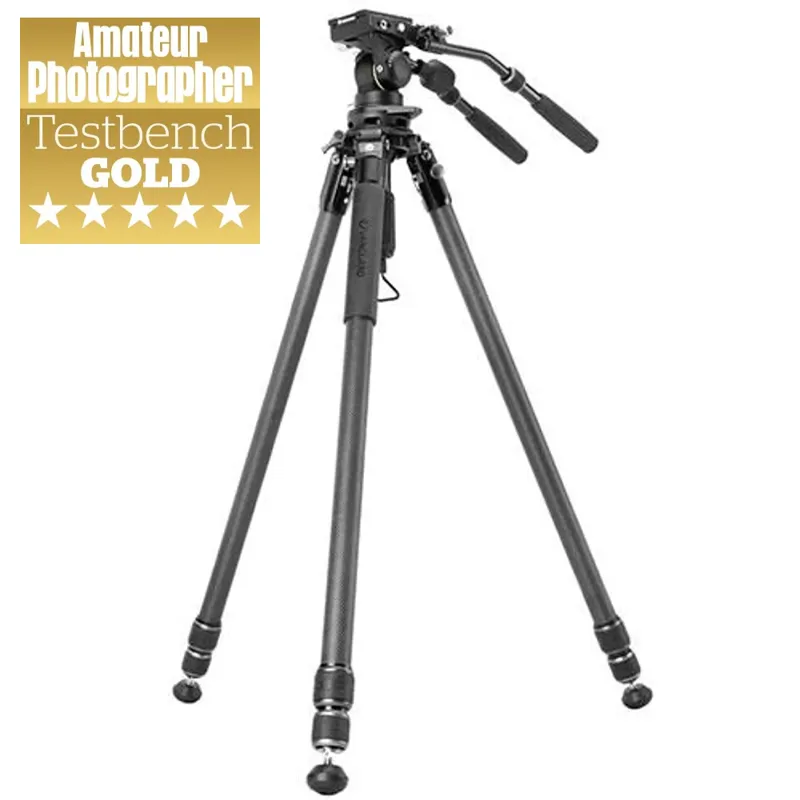 Vanguard Alta Pro 3VRL 303CV 18 Carbon Fibre Tripod with Video Head and Removable Levelling Base