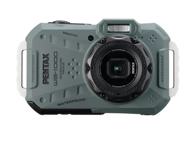 Pentax WG-1000 Digital Camera in Olive