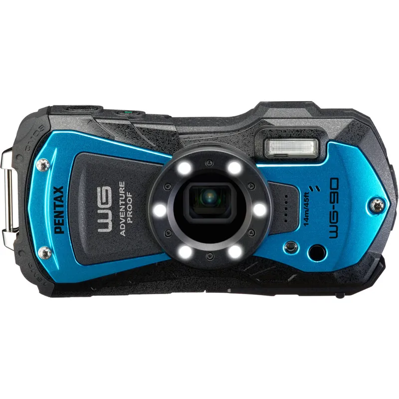 Pentax WG-90 Digital Camera in Blue